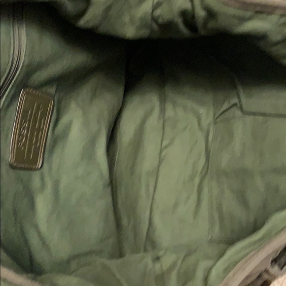 Fossil Vintage green satchel excellent condition - Picture 8 of 8